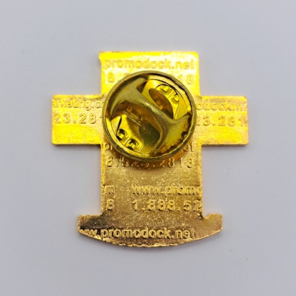 Vintage New Mexico Robo Rave Lapel Pin - Picture 2 of 3